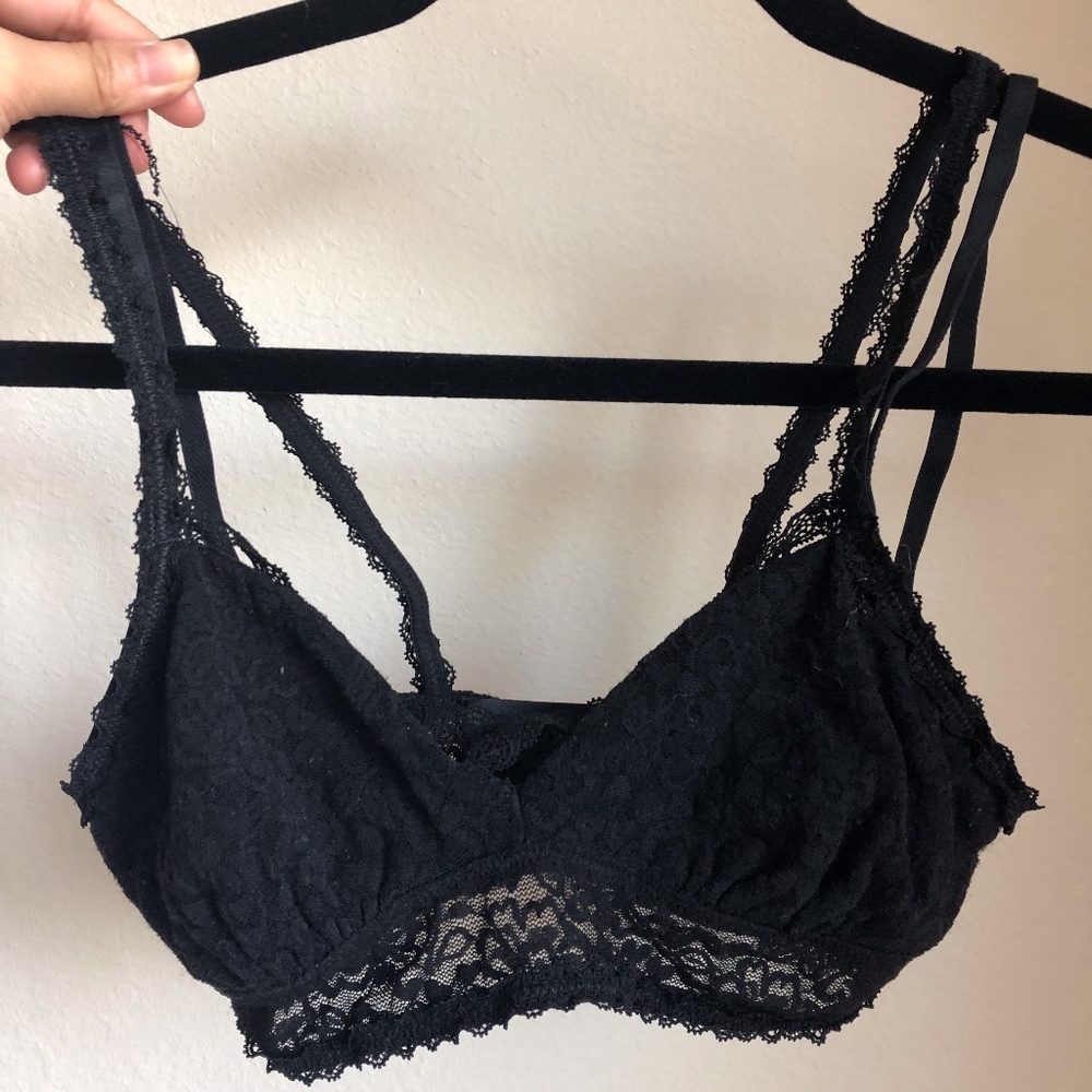 Aerie lace criss-cross bralette